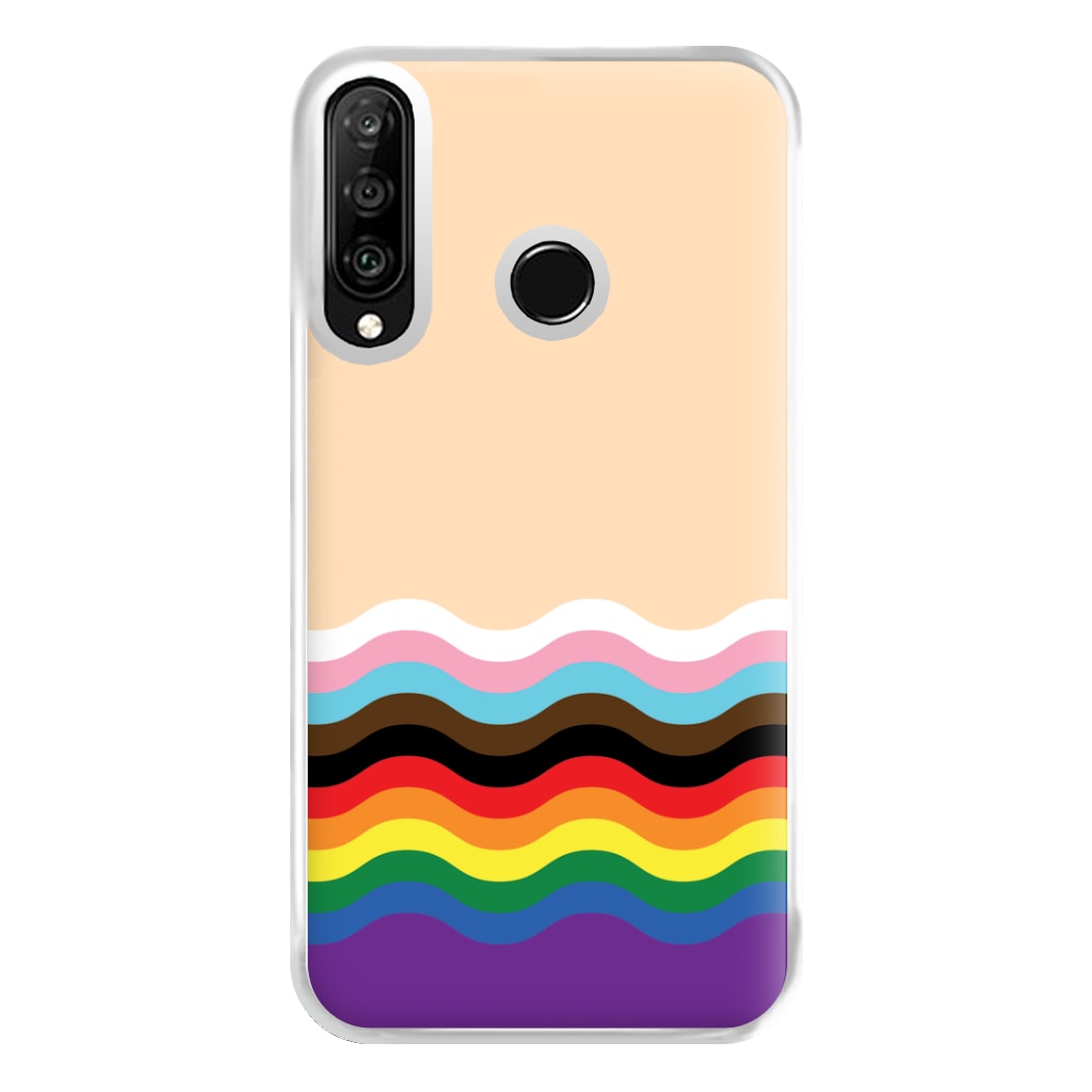 Flag Rainbow - Pride Phone Case for Huawei P30 Lite