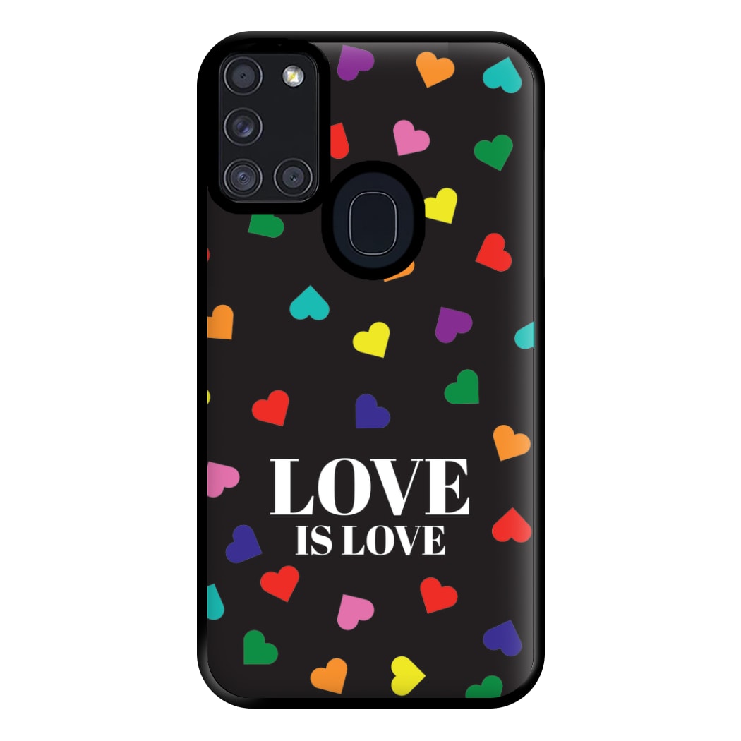 Love Is Love - Pride Phone Case for Galaxy A21s