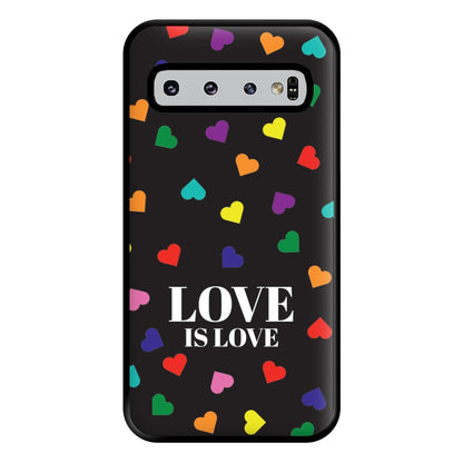 Love Is Love - Pride Phone Case for Galaxy S10 Plus