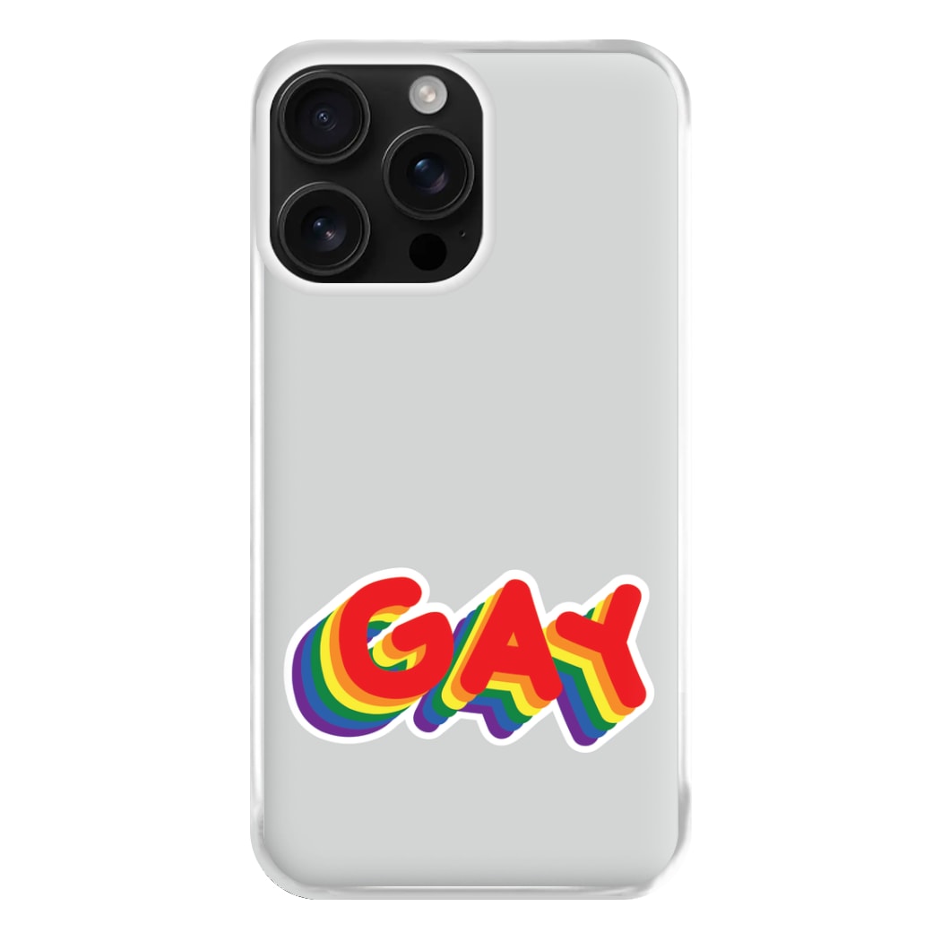 Gay Rainbow - Pride Phone Case