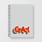 Gay Rainbow - Pride Notebook