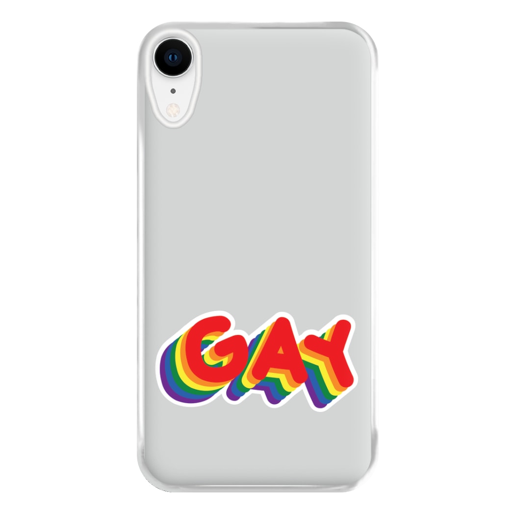 Gay Rainbow - Pride Phone Case for iPhone XR