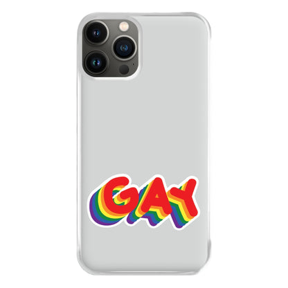 Gay Rainbow - Pride Phone Case for iPhone 13 Pro Max