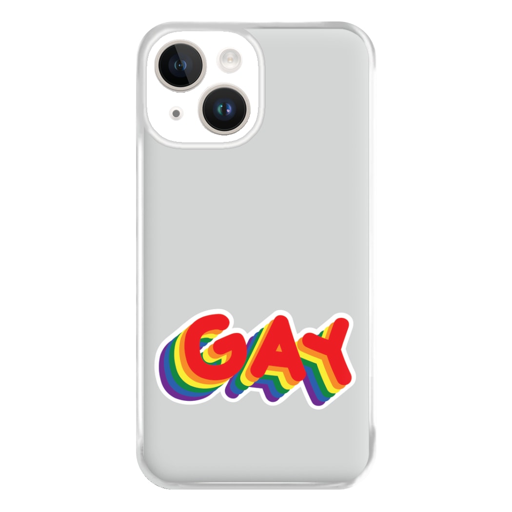 Gay Rainbow - Pride Phone Case for iPhone 14