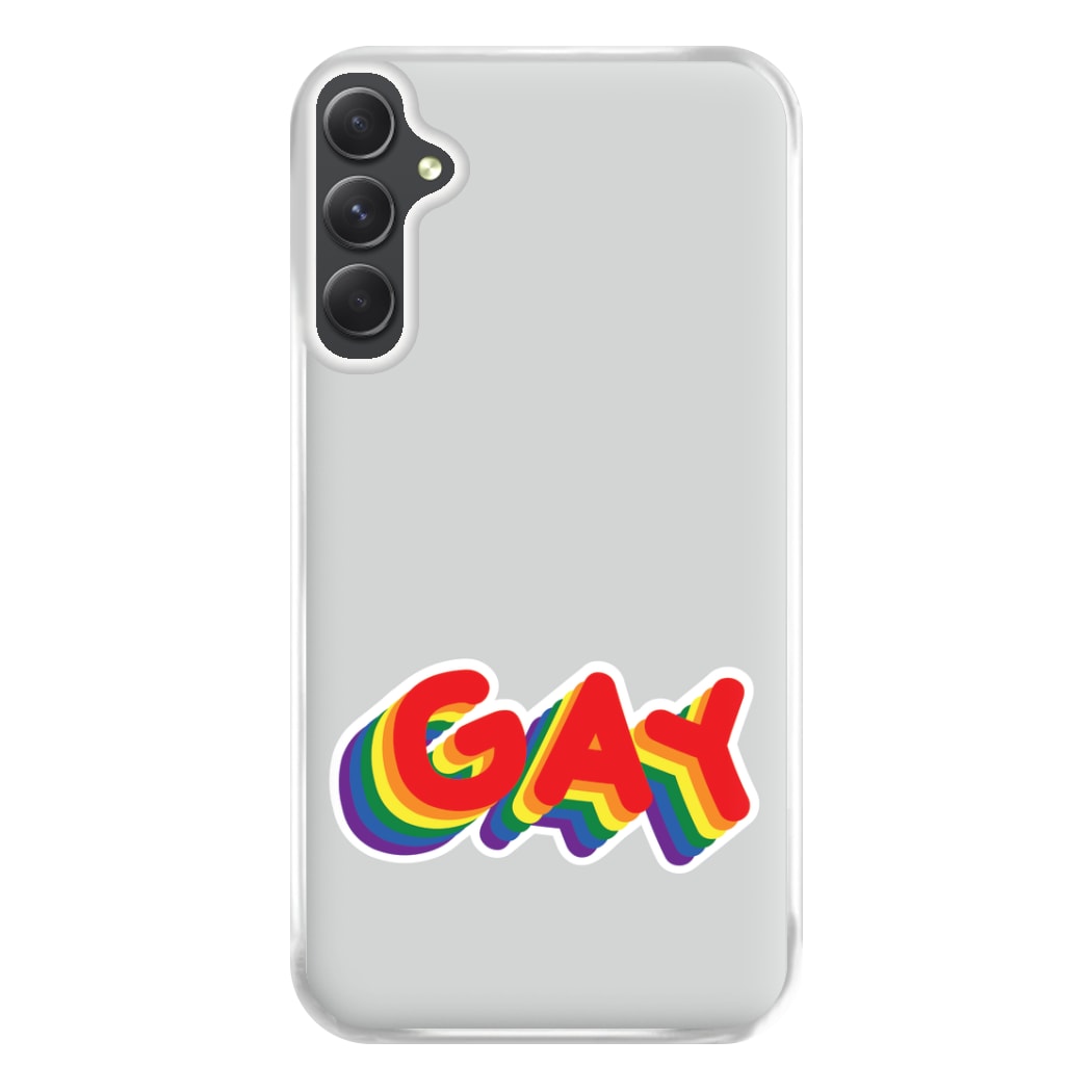 Gay Rainbow - Pride Phone Case for Galaxy A54