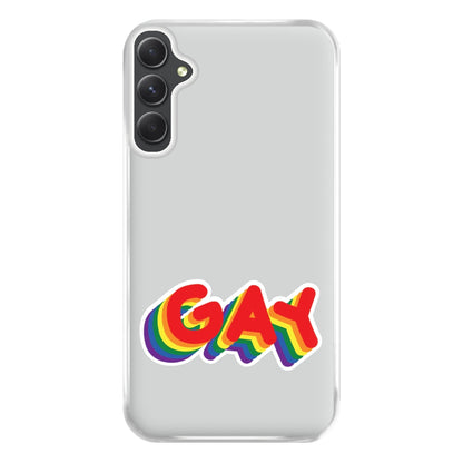 Gay Rainbow - Pride Phone Case for Galaxy A54