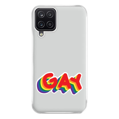 Gay Rainbow - Pride Phone Case for Galaxy A12