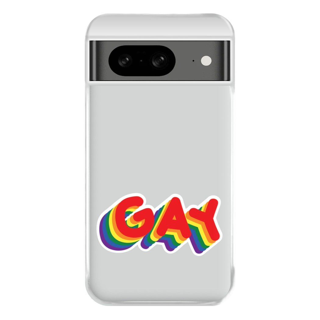 Gay Rainbow - Pride Phone Case for Google Pixel 8