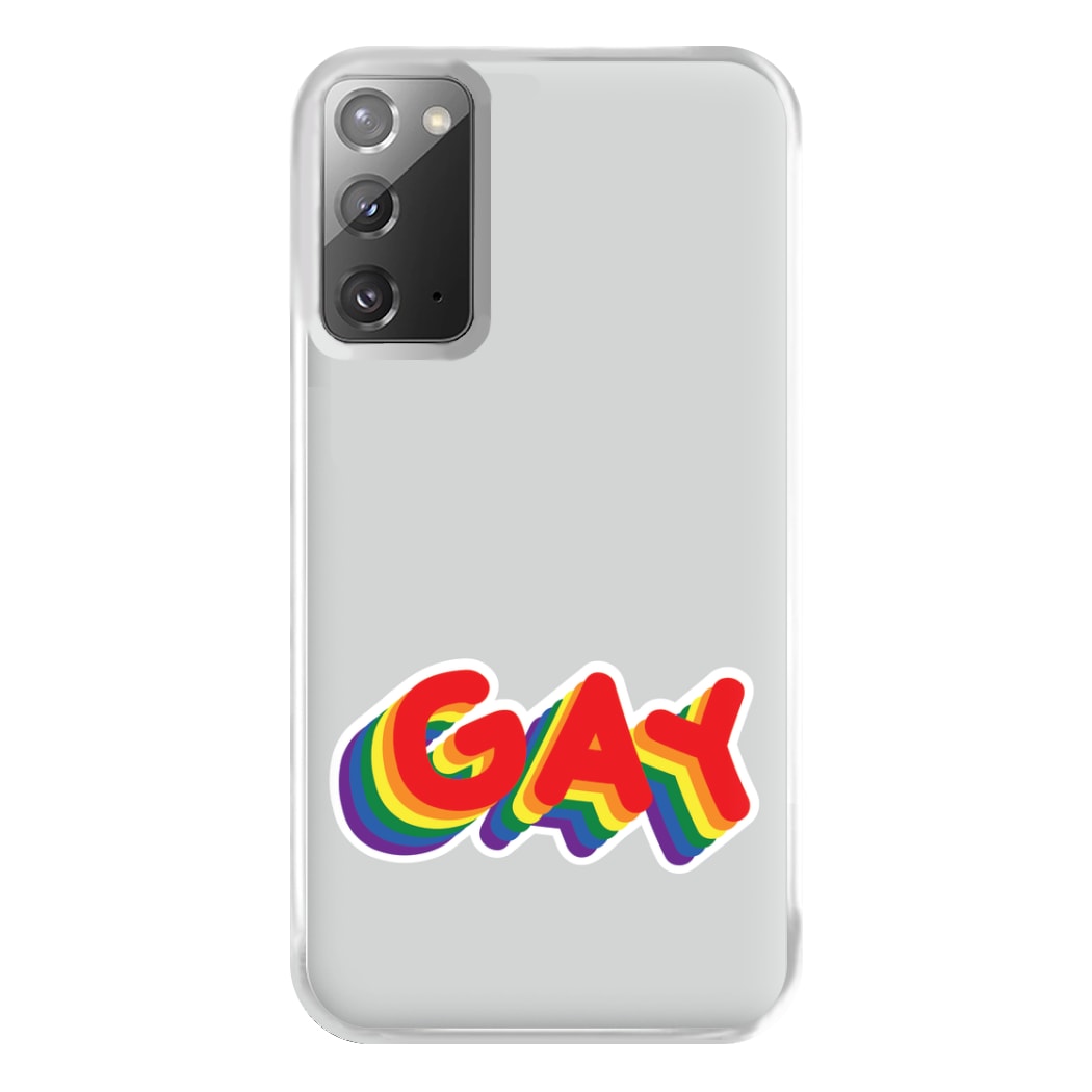 Gay Rainbow - Pride Phone Case for Galaxy Note 20 Ultra