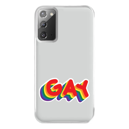 Gay Rainbow - Pride Phone Case for Galaxy Note 20 Ultra