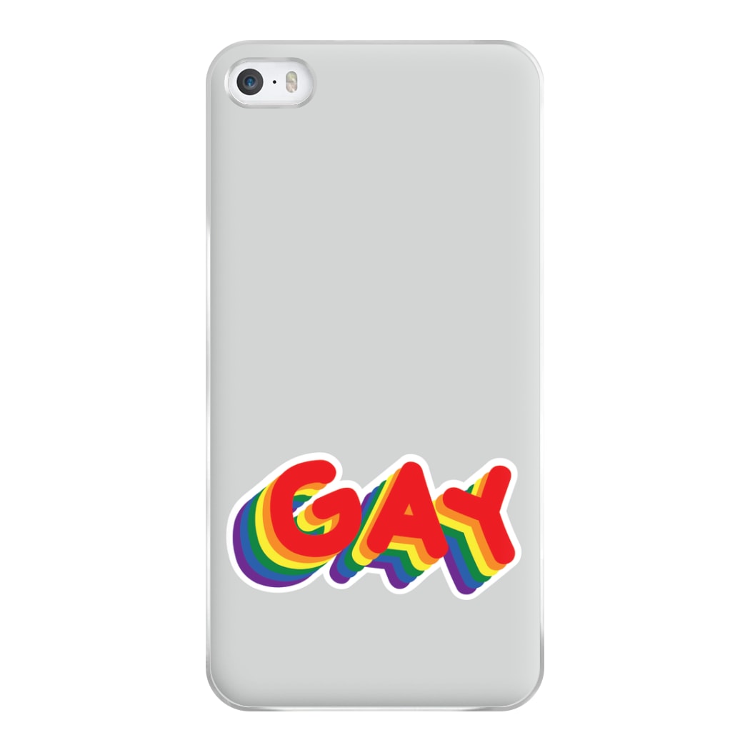 Gay Rainbow - Pride Phone Case for iPhone 5 / 5s / SE 2016