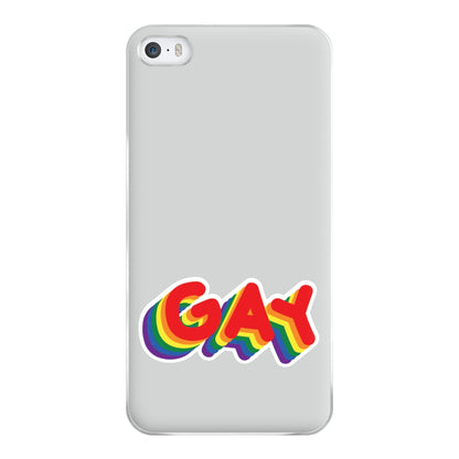 Gay Rainbow - Pride Phone Case for iPhone 5 / 5s / SE 2016