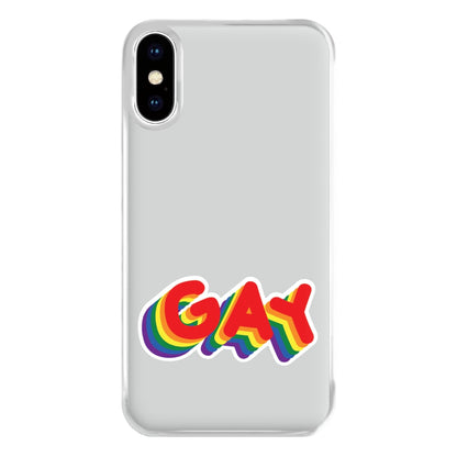 Gay Rainbow - Pride Phone Case for iPhone XS Max