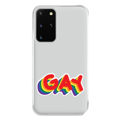 Gay Rainbow - Pride Phone Case for Galaxy S20 Plus