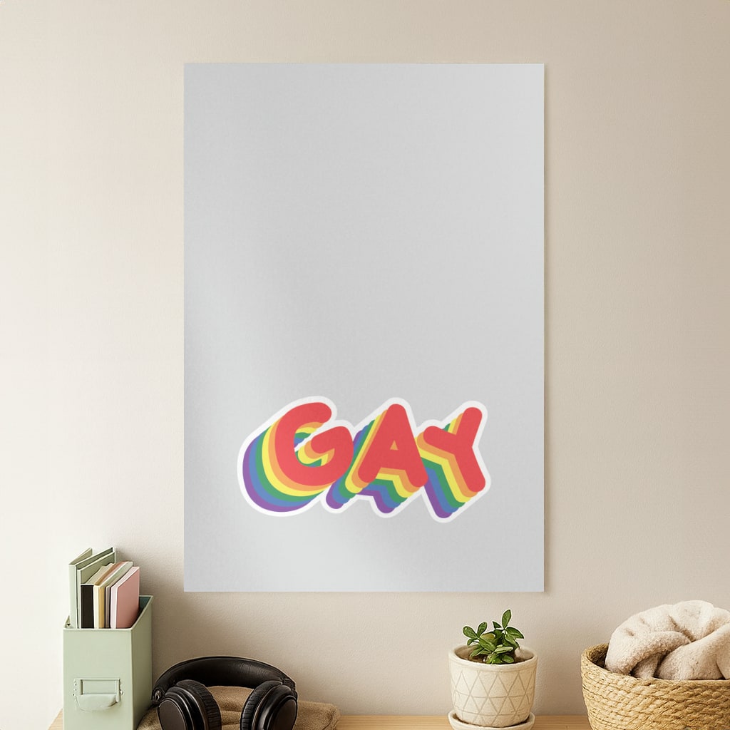 Gay Rainbow - Pride Poster
