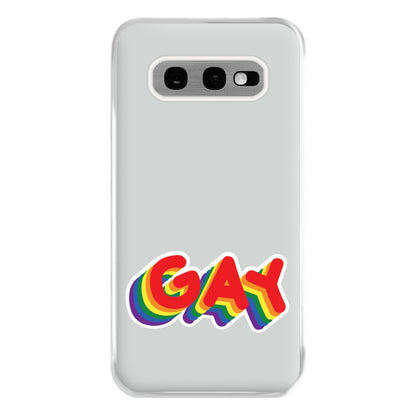 Gay Rainbow - Pride Phone Case for Galaxy S10e