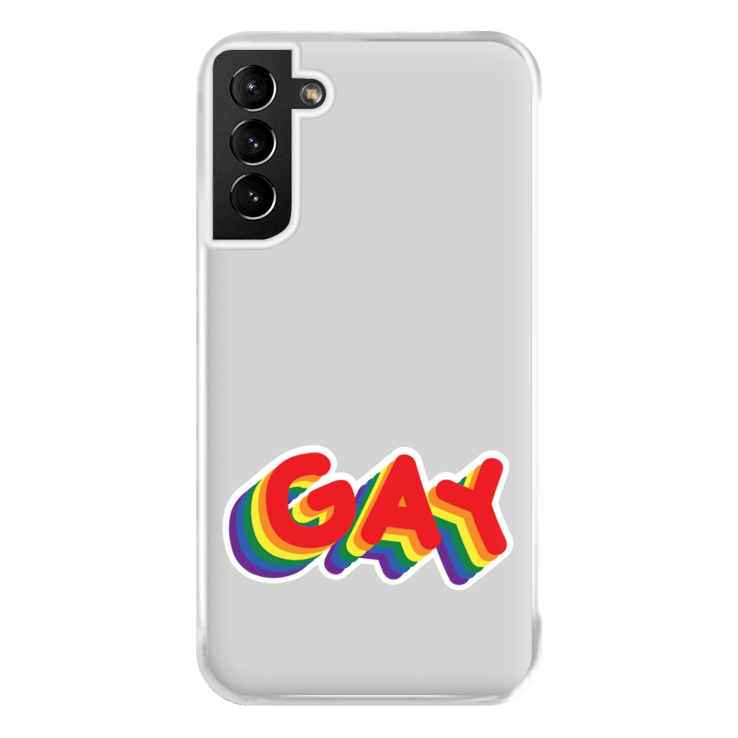 Gay Rainbow - Pride Phone Case for Galaxy S21 Plus