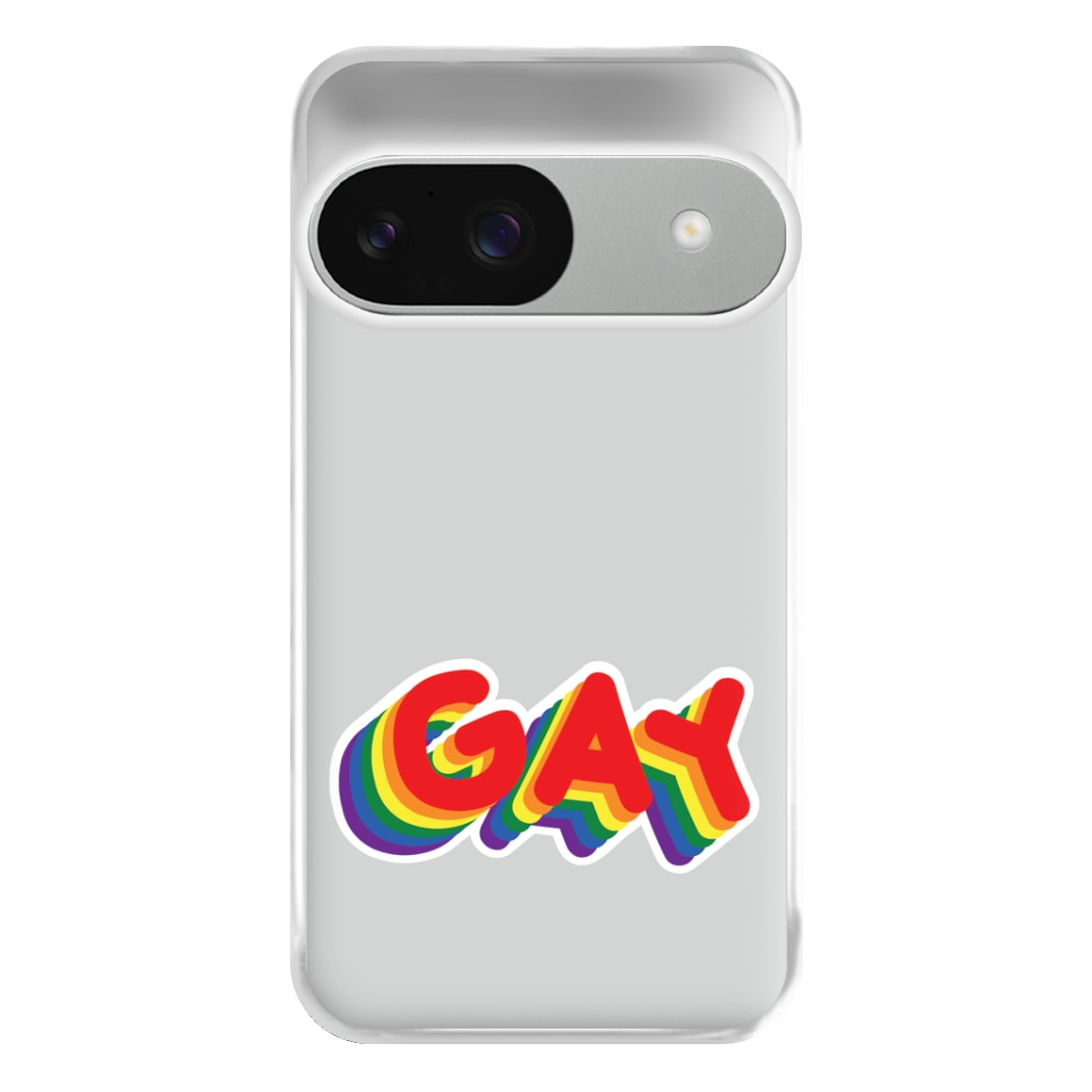 Gay Rainbow - Pride Phone Case for Google Pixel 9 / 9 Pro