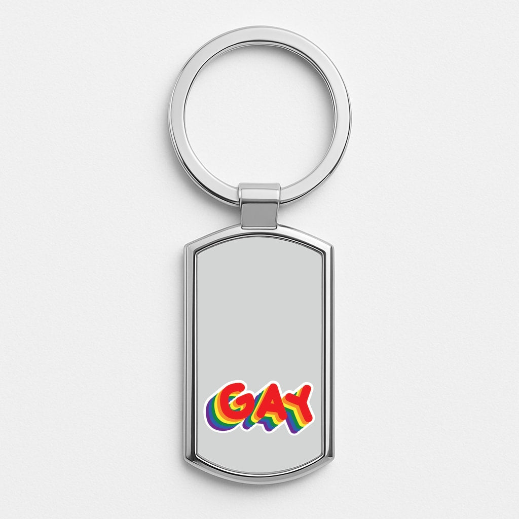 Gay Rainbow - Pride Luxury Keyring