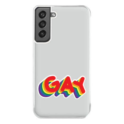 Gay Rainbow - Pride Phone Case for Galaxy S21FE