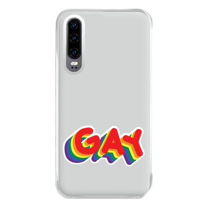 Gay Rainbow - Pride Phone Case for Huawei P30