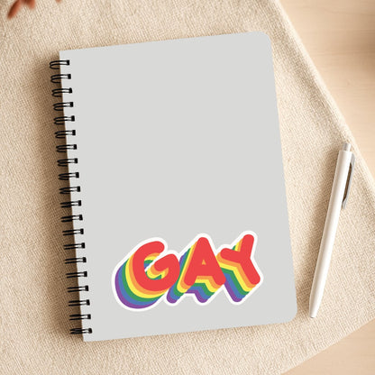 Gay Rainbow - Pride Notepad