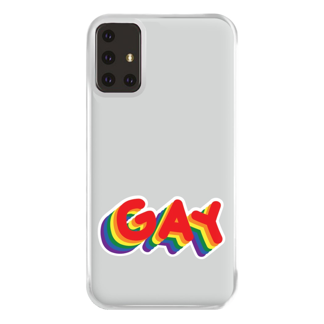 Gay Rainbow - Pride Phone Case for Galaxy A71