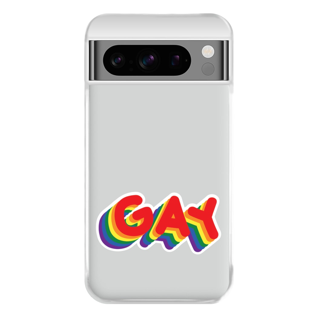 Gay Rainbow - Pride Phone Case for Google Pixel 8 Pro