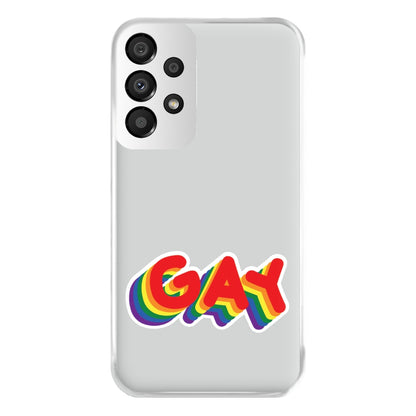 Gay Rainbow - Pride Phone Case for Galaxy A33