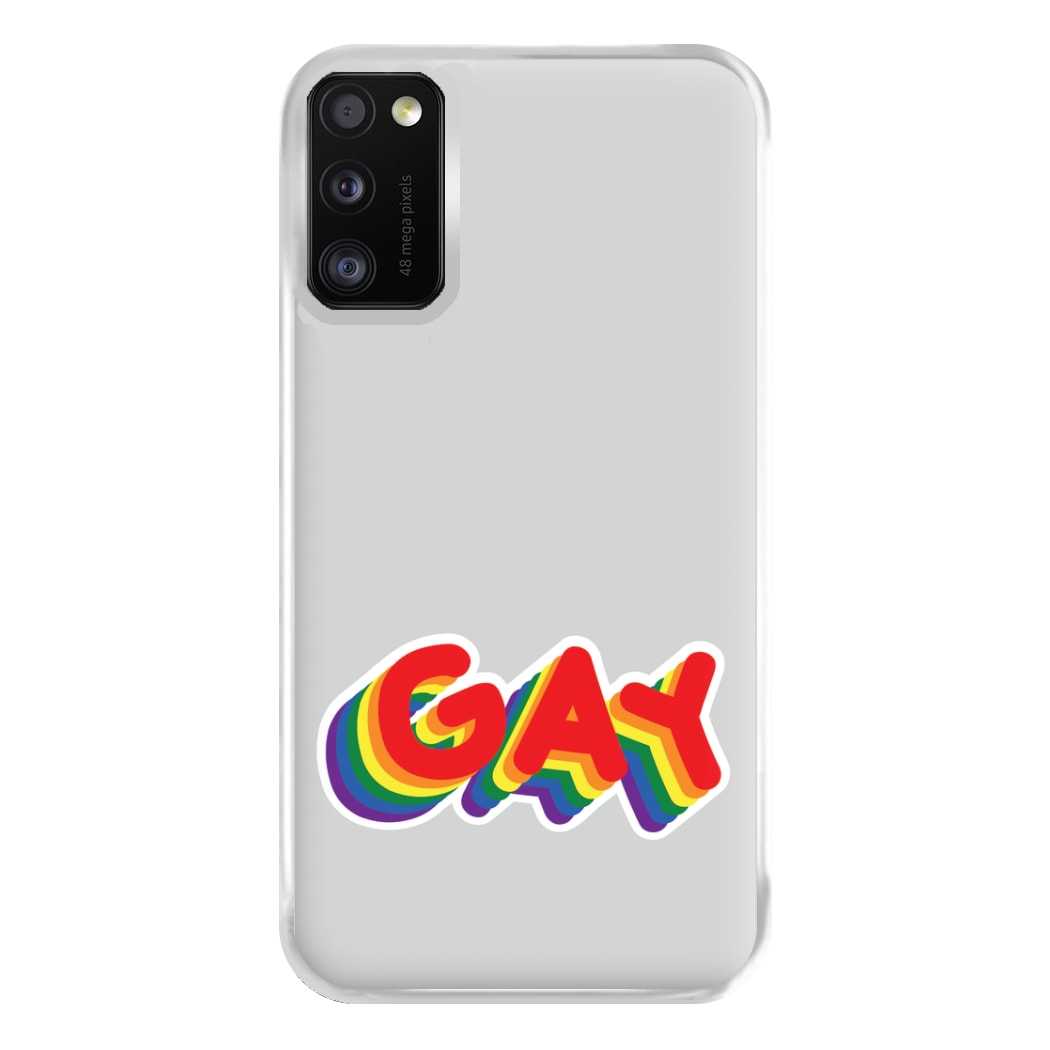 Gay Rainbow - Pride Phone Case for Galaxy A41