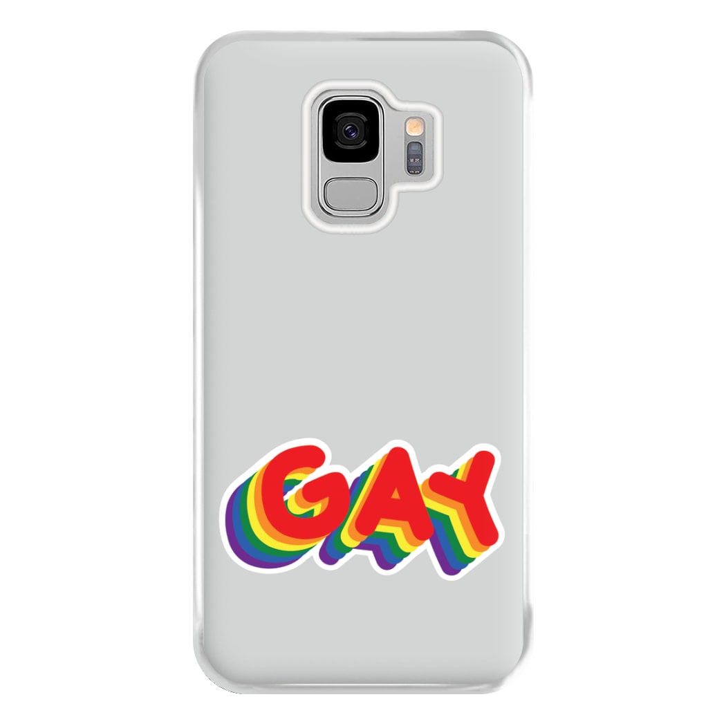 Gay Rainbow - Pride Phone Case for Galaxy S9 Plus