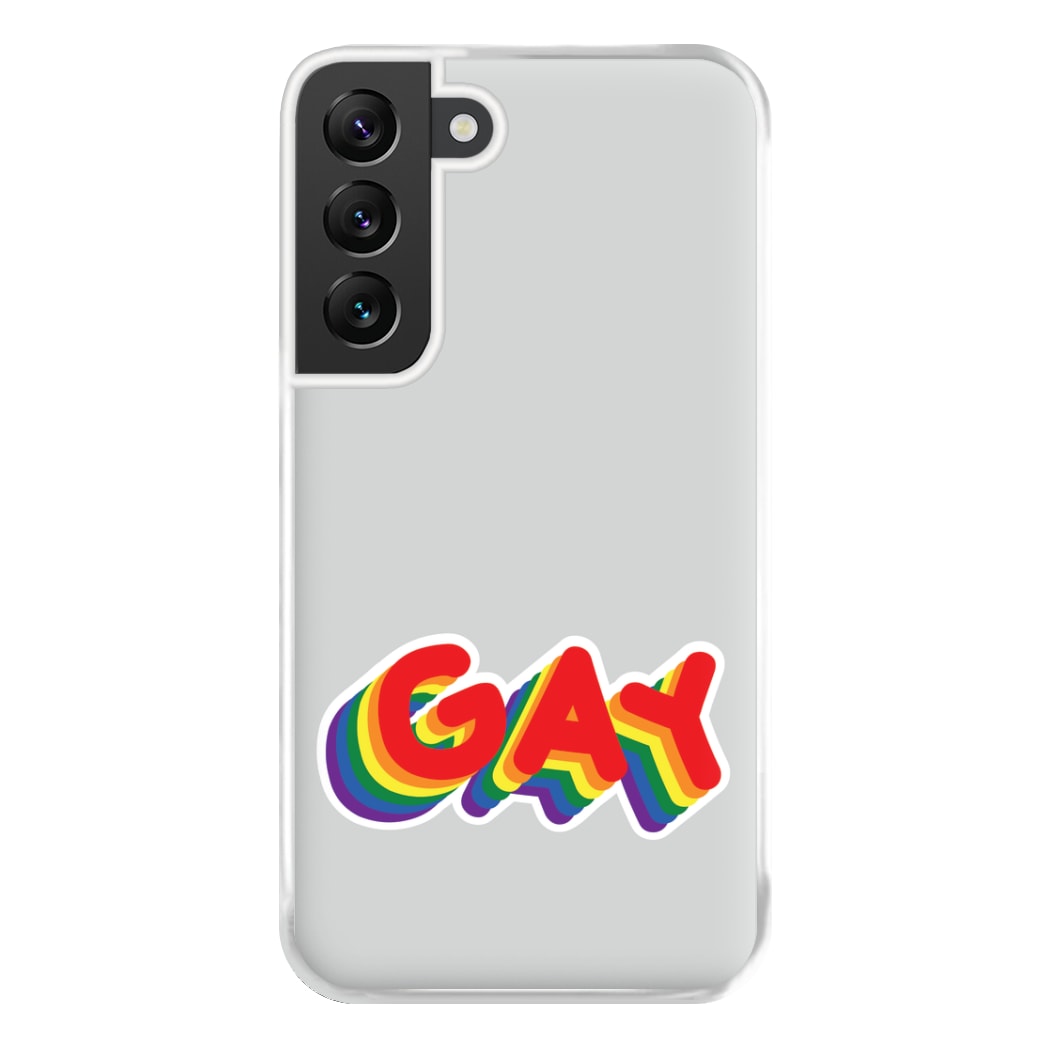 Gay Rainbow - Pride Phone Case for Galaxy S22 Plus