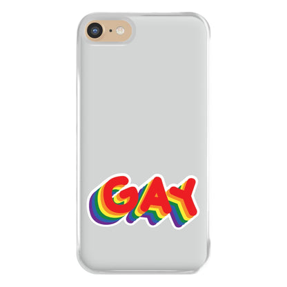 Gay Rainbow - Pride Phone Case for iPhone 6 / 7 / 8 / SE