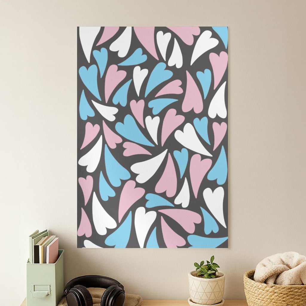 Transgender Hearts - Pride Poster