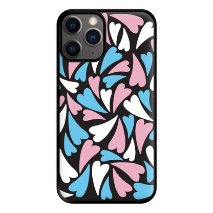 Transgender Hearts - Pride Phone Case for iPhone 12 Pro Max