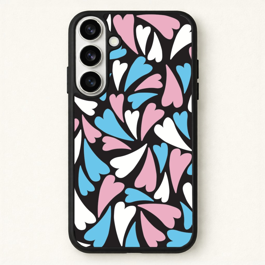 Transgender Hearts - Pride Phone Case for Galaxy S26 Plus