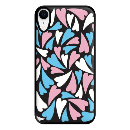 Transgender Hearts - Pride Phone Case for iPhone XR