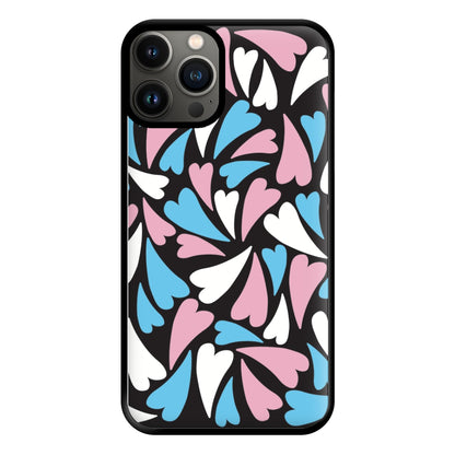 Transgender Hearts - Pride Phone Case for iPhone 13 Pro Max