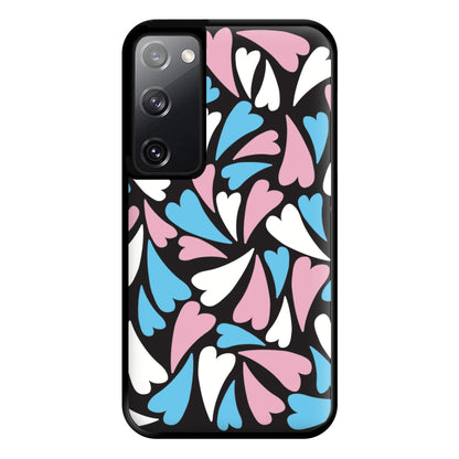 Transgender Hearts - Pride Phone Case for Galaxy S20