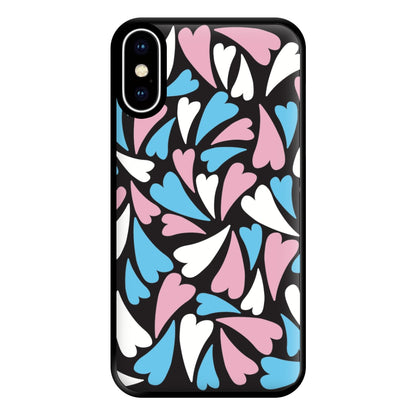 Transgender Hearts - Pride Phone Case for iPhone XS Max