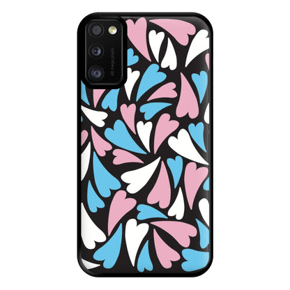 Transgender Hearts - Pride Phone Case for Galaxy A41