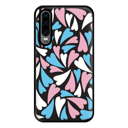 Transgender Hearts - Pride Phone Case for Huawei P30