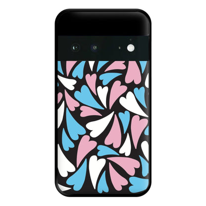 Transgender Hearts - Pride Phone Case for Google Pixel 6a