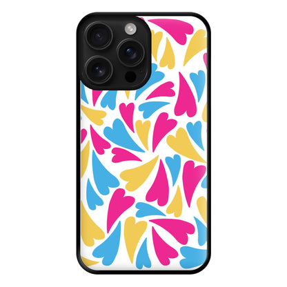 Pansexual Hearts - Pride Phone Case for iPhone 16 Pro Max