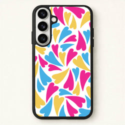 Pansexual Hearts - Pride Phone Case for Galaxy S26 Plus