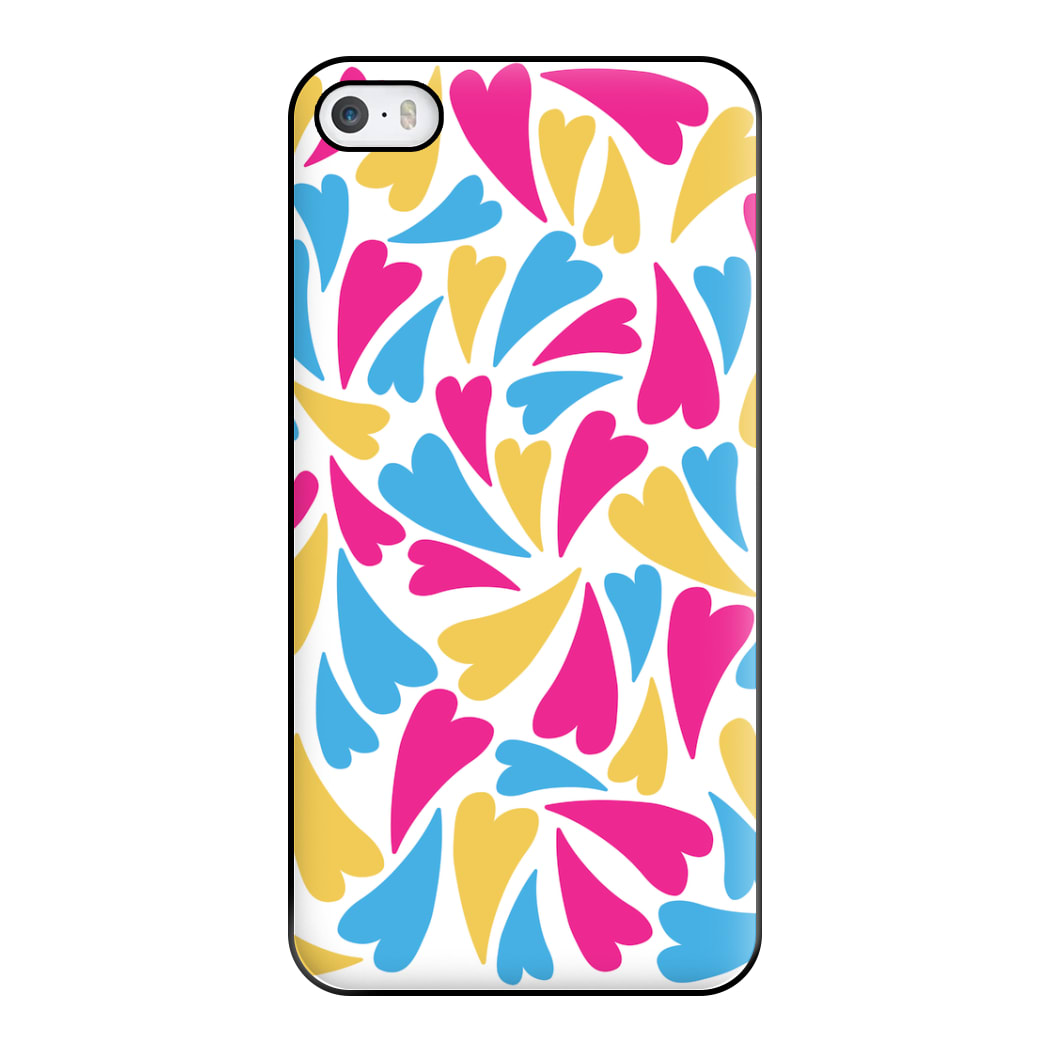 Pansexual Hearts - Pride Phone Case for iPhone 5 / 5s / SE 2016