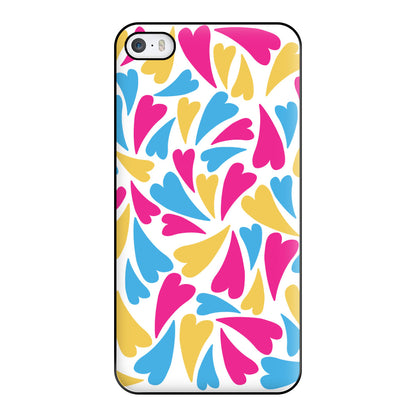 Pansexual Hearts - Pride Phone Case for iPhone 5 / 5s / SE 2016