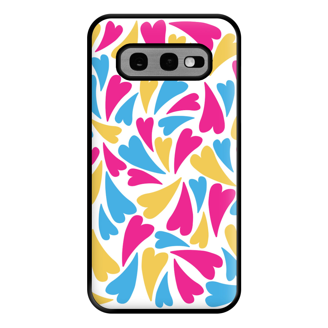 Pansexual Hearts - Pride Phone Case for Galaxy S10e