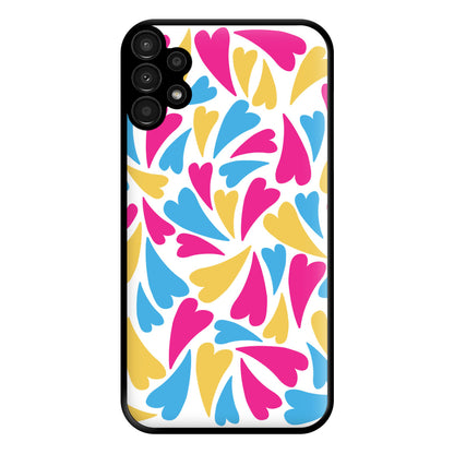 Pansexual Hearts - Pride Phone Case for Galaxy A13