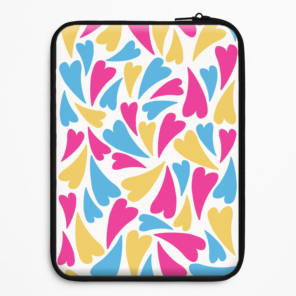 Pansexual Hearts - Pride Universal Laptop Sleeve